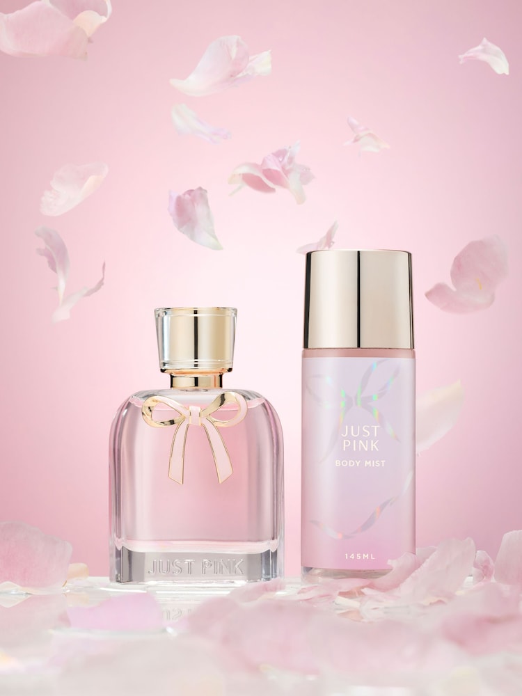 Just Pink 100ml Perfume and 145ml Body Mist Gift Set - Image 2 of 3