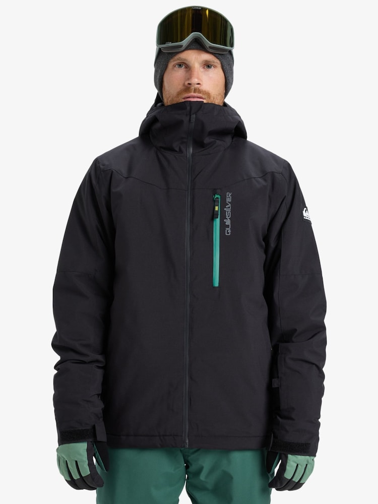 Quiksilver Black Titano Ski Jacket - Image 1 of 6 Quiksilver Black Titano Ski Jacket - Image 1 of 6