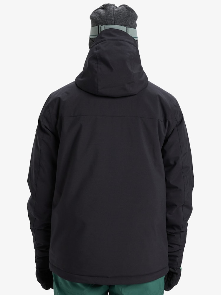 Quiksilver Black Titano Ski Jacket - Image 2 of 6 Quiksilver Black Titano Ski Jacket - Image 2 of 6