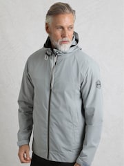 Weird Fish Grey Prescott Waterproof Packable Jacket - Image 1 of 7