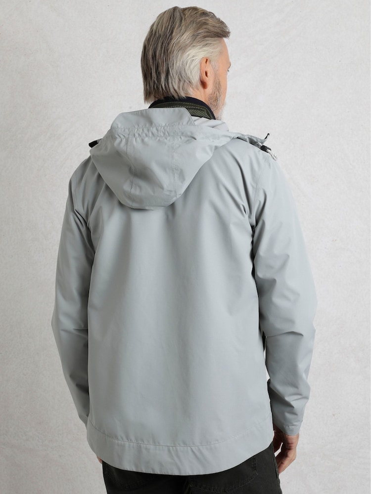 Weird Fish Grey Prescott Waterproof Packable Jacket - Image 2 of 7