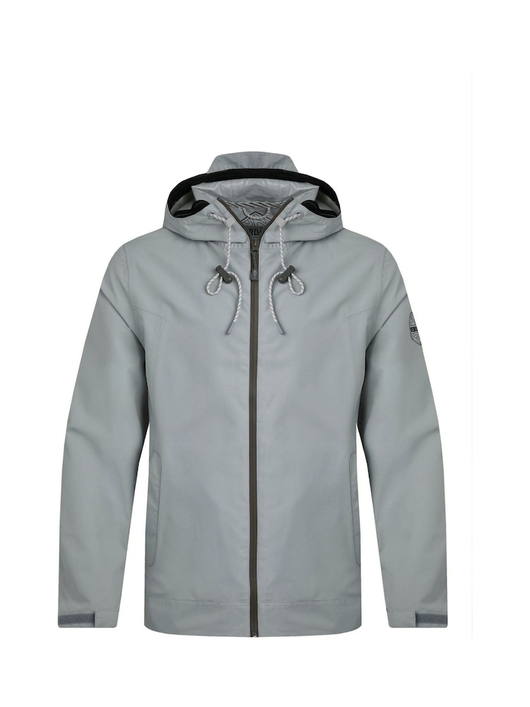 Weird Fish Grey Prescott Waterproof Packable Jacket - Image 7 of 7