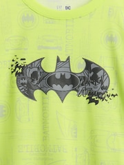 Gap Yellow Batman Recycled Pyjama Short Set (6-13yrs) - Image 3 of 3