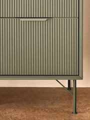 MADE.COM Green Elian Large Sideboard - Image 4 of 6