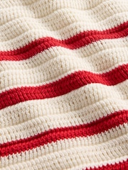 Gap White/Red Stripe Crochet Sleeveless Top & Shorts Set (Newborn-24mths) - Image 3 of 3