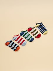 Joules מארז של 5 זוגות גרבי ספורט לגברים, דגם Rilla - תמונה 1 מתוך 3