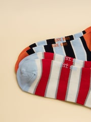 Joules מארז של 5 זוגות גרבי ספורט לגברים, דגם Rilla - תמונה 2 מתוך 3