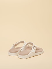 Hvit - Joules Soleil Buckle Flippflopper - Bilde 2 av 6