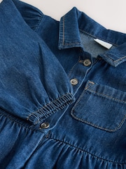 Denim Dark Blue Shirt Dress (3mths-8yrs) - Image 8 of 8