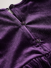 أرجواني - Velvet Co-ord Set (3mths-8yrs) - صورة 9 من 9