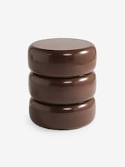MADE.COM Chocolate Brown Coen Side Table - Image 5 of 5