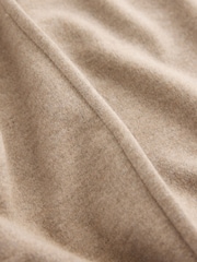 Mocha Brown Soft Brushed Finish Slouch Neck Longsleeve Sweatshirt - Image 3 of 3