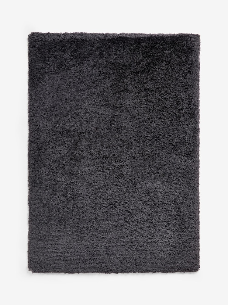 Dark Grey Sumptuously Soft Rug - Image 1 of 1