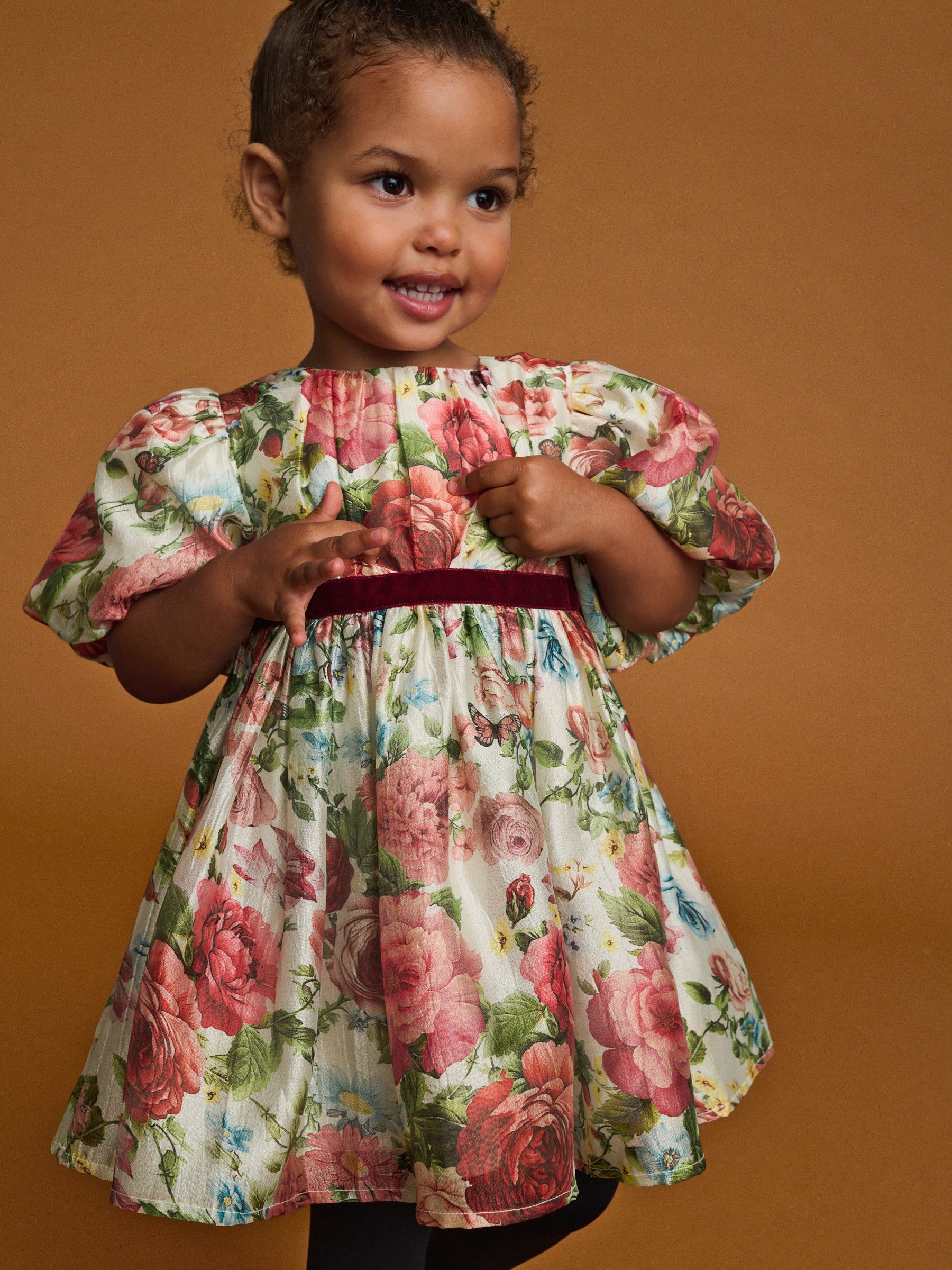 Buy Vintage Floral Print Party Dress (3mths-8yrs) from Next USA