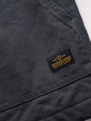 Charcoal Grey Canvas Chore Jacket - Image 7 of 7