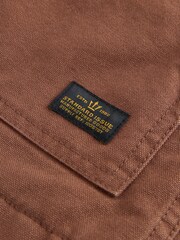 Rust Brown Canvas Chore Jacket - Image 11 of 12