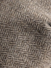 Brown Bow Back Flat Cap - Image 2 of 3