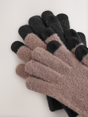 Mink/Black Magic Gloves 2 Pack - Image 2 of 3