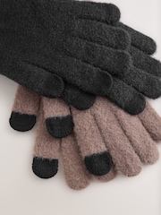 Mink/Black Magic Gloves 2 Pack - Image 3 of 3