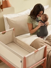 Snuz Terracotta SnuzPod 5 Bedside Crib - Image 4 of 8