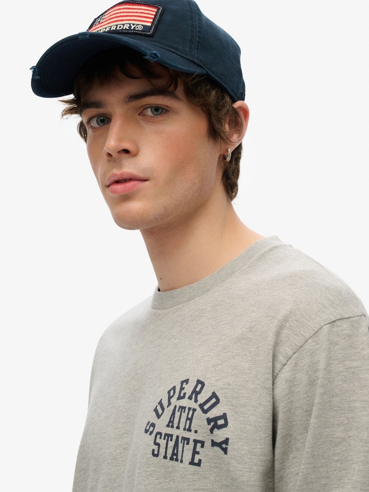 Superdry Athletic Essentials Long Sleeve Top - Bild 4 von 4