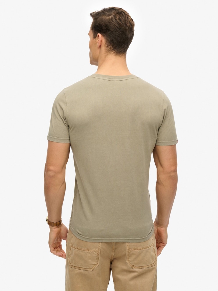 Superdry Green Vintage Logo Tokyo Relaxed T-Shirt - Image 2 of 6