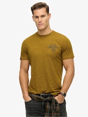 Superdry Yellow Copper Label Relaxed 100% Cotton T-Shirt - Image 1 of 4