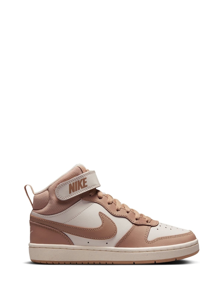 Natural Hemp Pale Ivory - Nike Youth Court Borough Mid Turnschuhe - Bild 1 von 10 Natural Hemp Pale Ivory - Nike Youth Court Borough Mid Turnschuhe - Bild 1 von 10