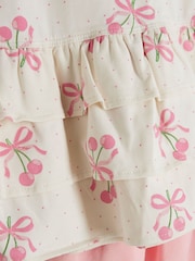 River Island Pink Girls RaRa Skirts 2 Pack - Image 4 of 4