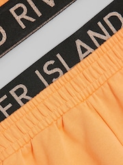 River Island Orange Girls Glitter Tank Top Set - Image 5 of 5