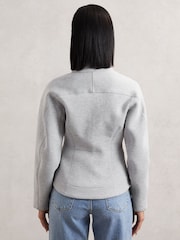 Reiss Grey Taite Sweatshirt - Image 4 of 5