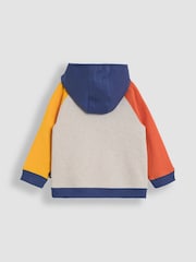 JoJo Maman Bébé Blue 2-Piece Hooded Sweatshirt & Joggers Set - Image 3 of 8