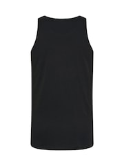 BadRhino Big & Tall Black California Skull 100% Cotton Vest - Image 2 of 2
