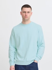Blend Blue Lightweight Crew Neck Sweatshirt - Image 1 of 5