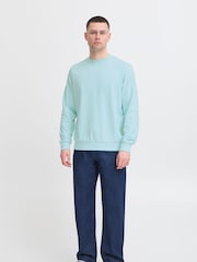 Blend Blue Lightweight Crew Neck Sweatshirt - Image 4 of 5
