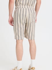 Creme - Blend Textured Striped Shorts - Bild 2 von 5
