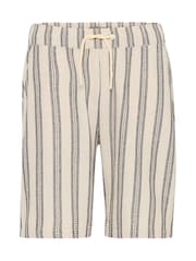 Creme - Blend Textured Striped Shorts - Bild 5 von 5