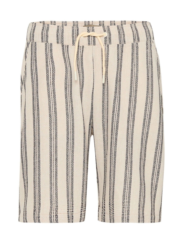 Creme - Blend Textured Striped Shorts - Bild 5 von 5