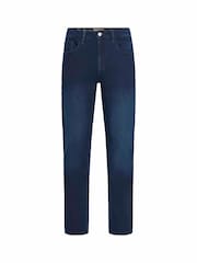 Blend Denim Dark Blue Tapered Fit Mid Stretch Jeans - Image 5 of 5