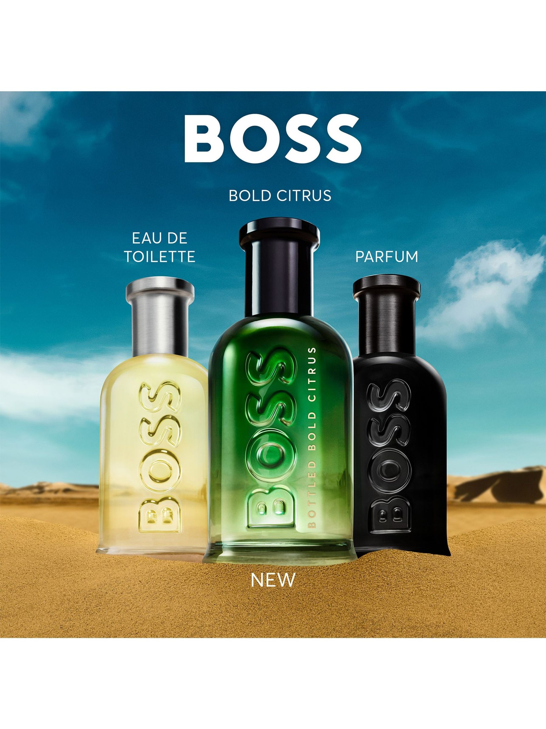 Buy BOSS For Men Bottled Citrus Eau de Parfum 100ml from the