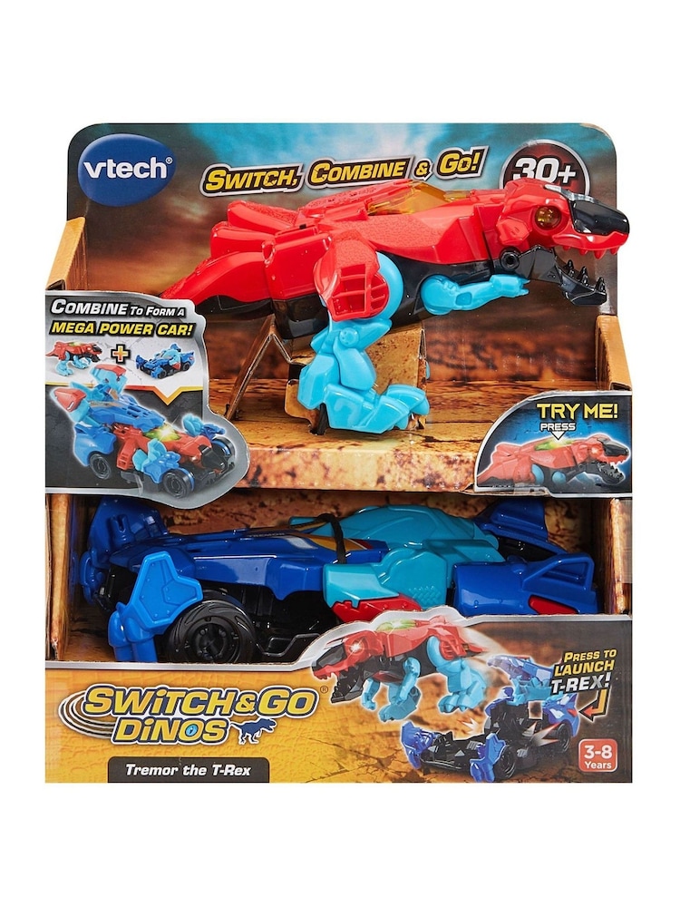 V-Tech Switch and Go Dinos Tremor The T Rex - Image 4 of 4