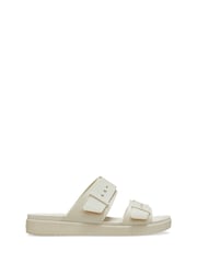 Crocs -Sandstone Brooklyn Buckle Low Sandals - Image 1 of 5