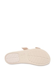 Crocs Cream Brooklyn Buckle Low Sandals - Image 5 of 5