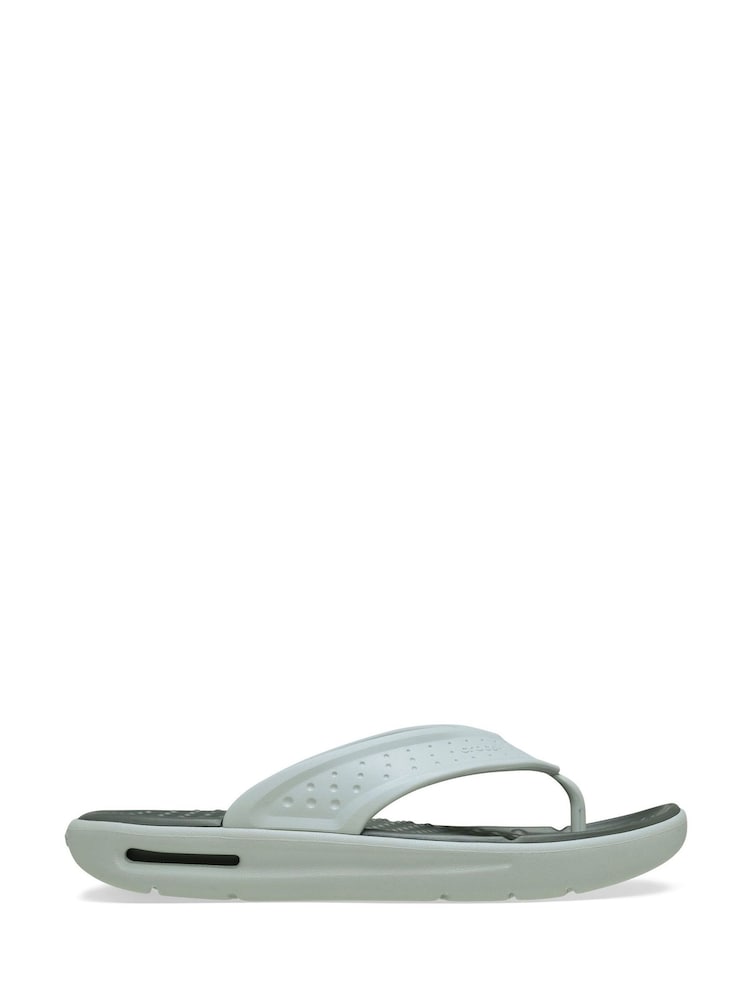 Crocs Green InMotion Flip Sandals - Image 1 of 5
