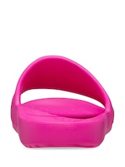 Crocs Pink Crocs Slides - Image 5 of 5