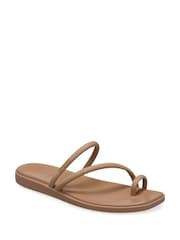 Crocs Brown Miami Toe Loop Sandals - Image 2 of 5
