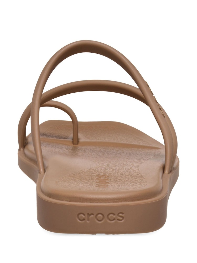 Crocs Brown Miami Toe Loop Sandals - Image 5 of 5