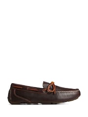 Sperry Driver 1 Eye Brown Loafers - Image 1 of 3