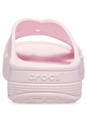 Crocs Pink Classic Cross Strap Sandals - Image 4 of 5