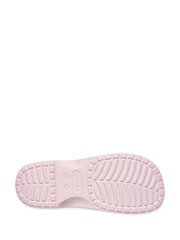 Crocs Pink Classic Cross Strap Sandals - Image 5 of 5